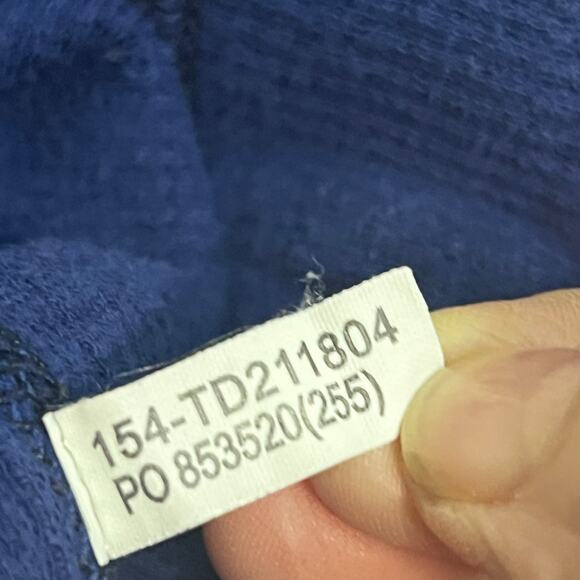 Tommy Bahama Jeans Reversible Dark Blue 1/4 Zip Mens Pullover Sweater Size XXL - Picture 12 of 14